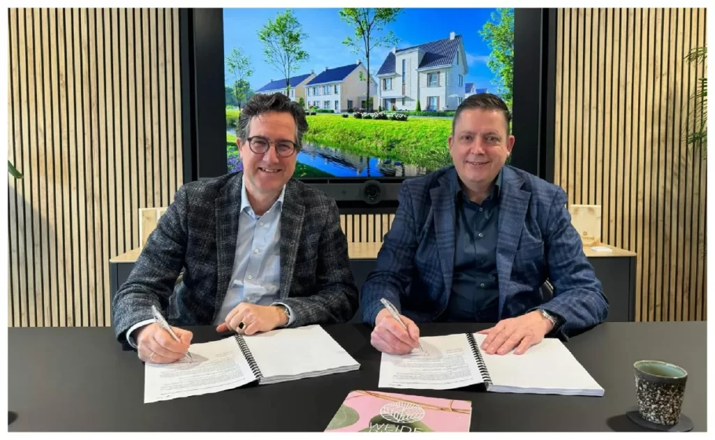 Nieuwsbericht -Belangrijke ontwikkelingen project Weide Riede Barendrecht bouwcontract getekend