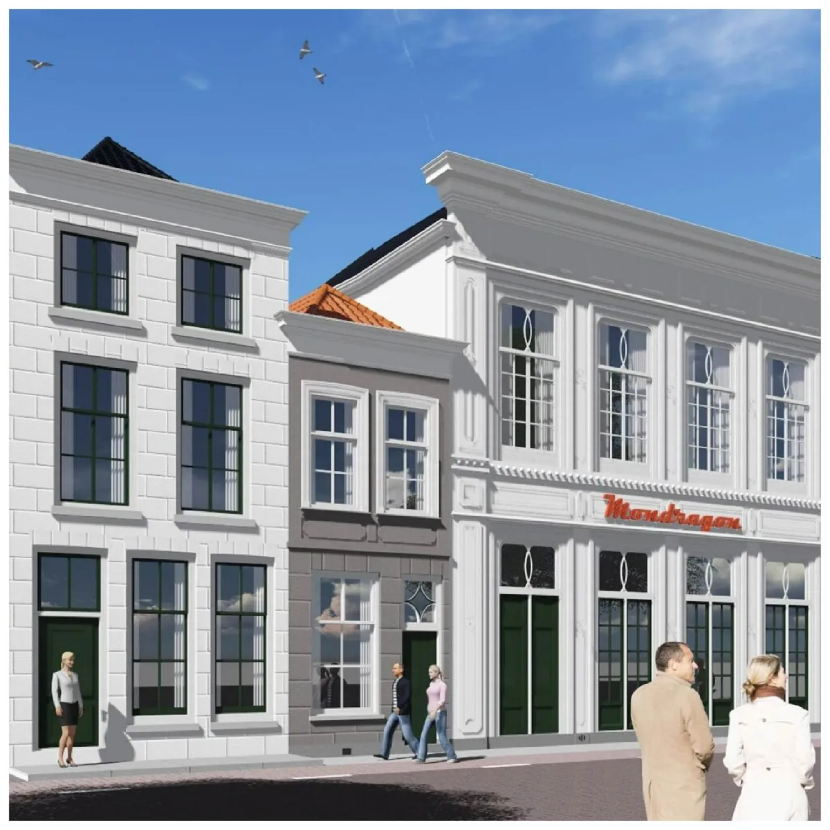 BouwBusiness Projecten gerealiseerd Hotel Mondragon Zierikzee side image