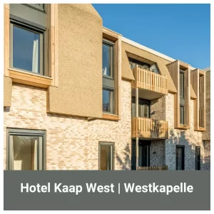 Bouwbusiness projecten gerealiseerd Hotel Kaap West Westkapelle