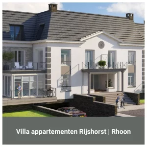 Bouwbusiness projecten gerealiseerd Villa appartementen Rijshorst Rhoon