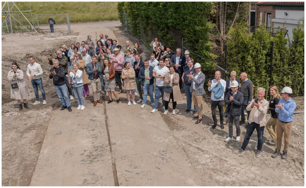 BouwBusiness Nieuwsbericht_1306 Eerste paal nieuwbouw Puttershoek